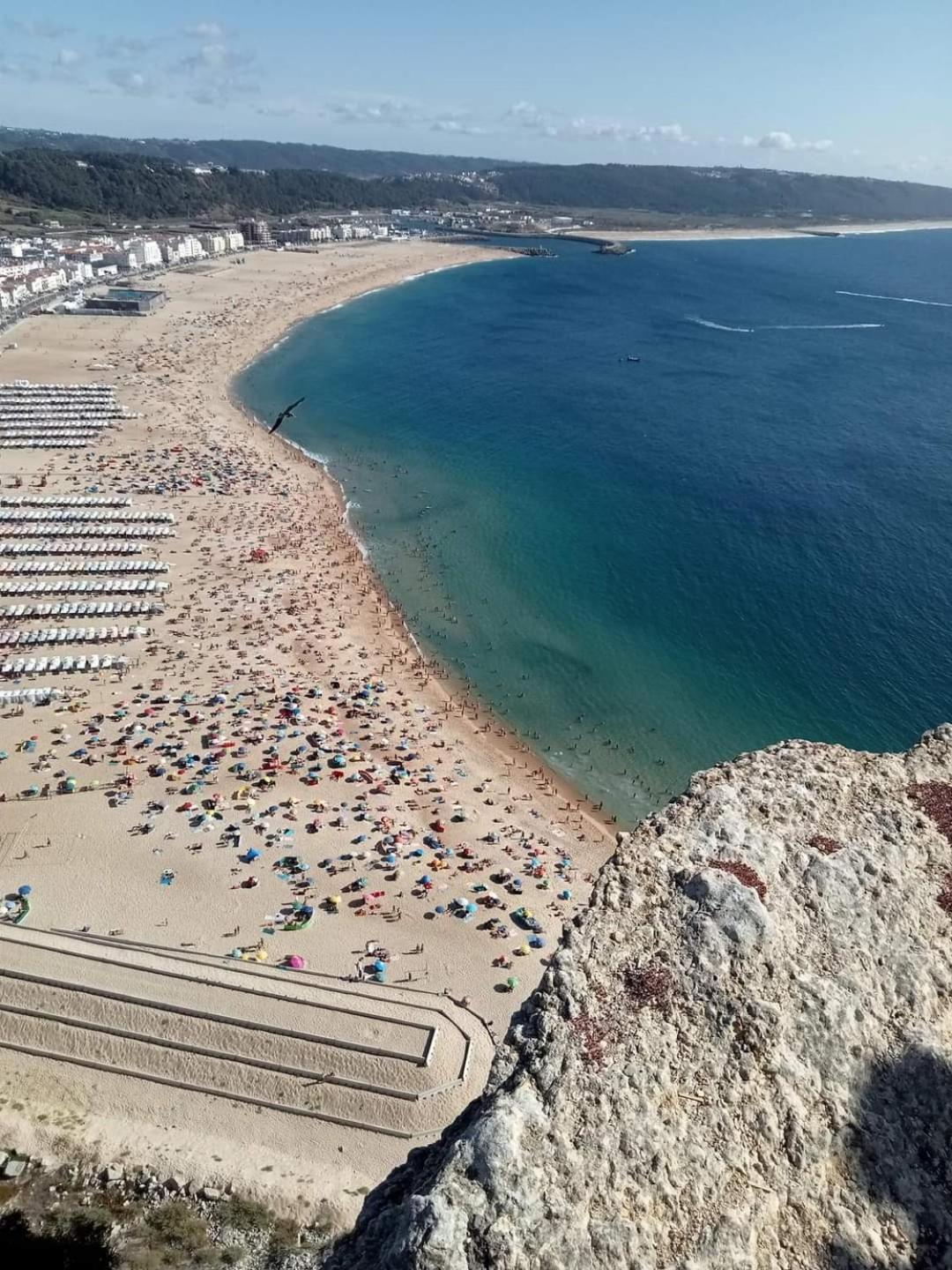 Elegant Sea View Apartment Nazaré Exteriör bild